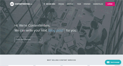 Desktop Screenshot of contentwriters.com